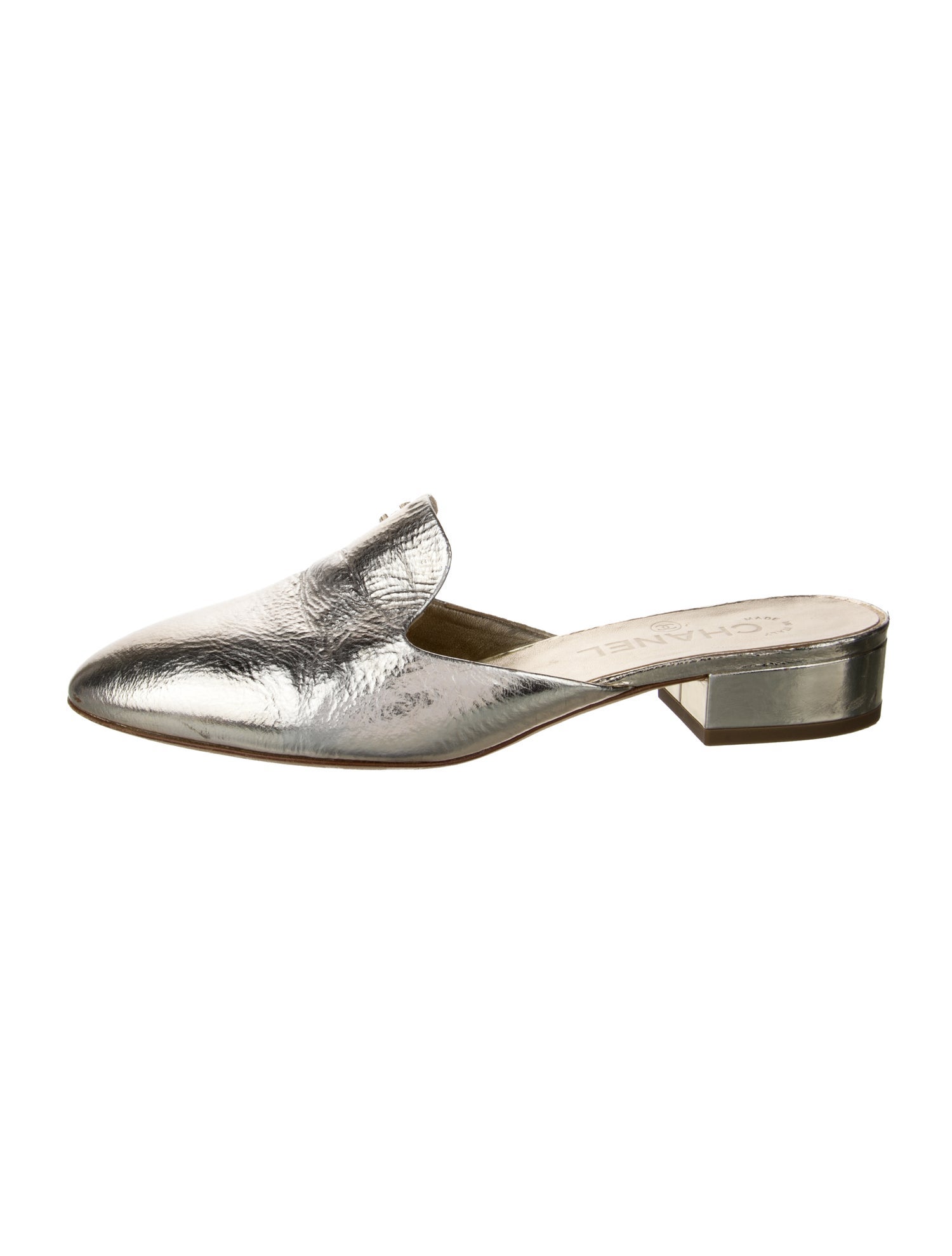 Chanel 2019 Interlocking CC Logo Mules